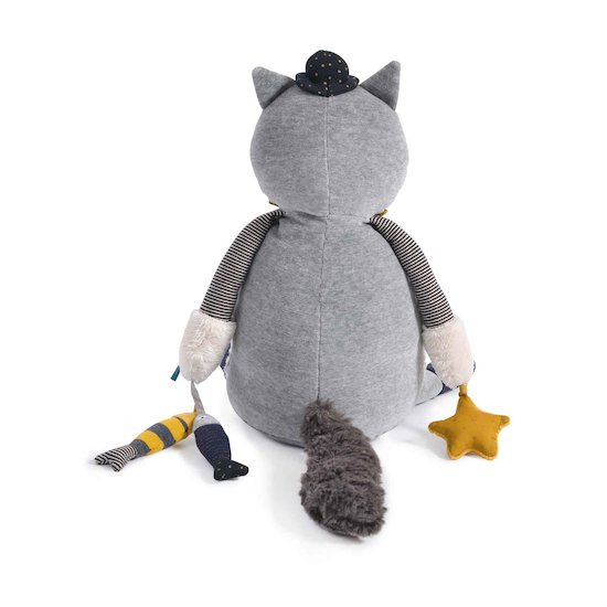 Moulin Roty Peluche d'activités Les Moustaches   Moulin Roty Peluche d'activités Les Moustaches
