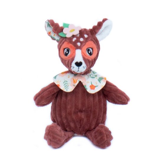 Les Déglingos Petit Simply Melimelos La Biche avec boîte cadeau Terracotta 