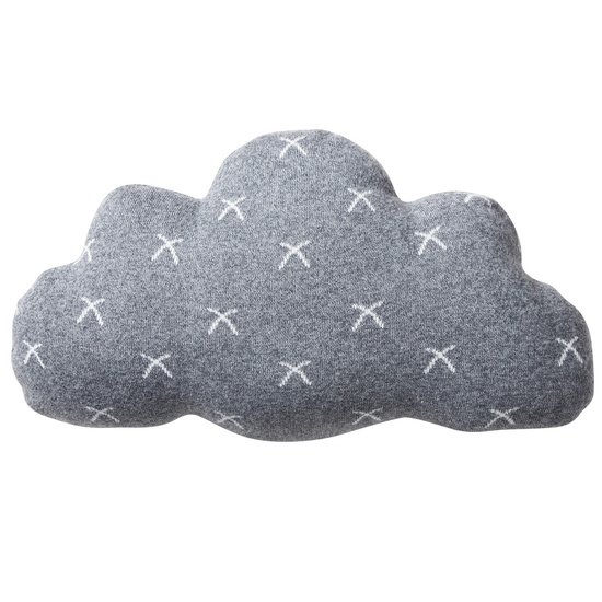 Noukie's Coussin Nuage Timeless Gris 