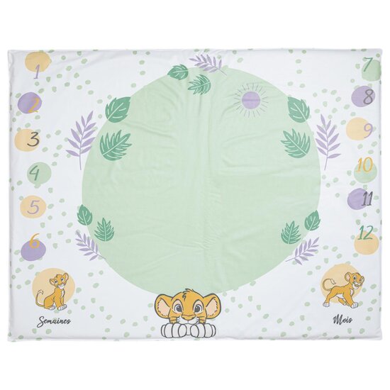 Disney Baby Tapis de Jeu + Anniversaire  Roi lion 72.5x92 cm
