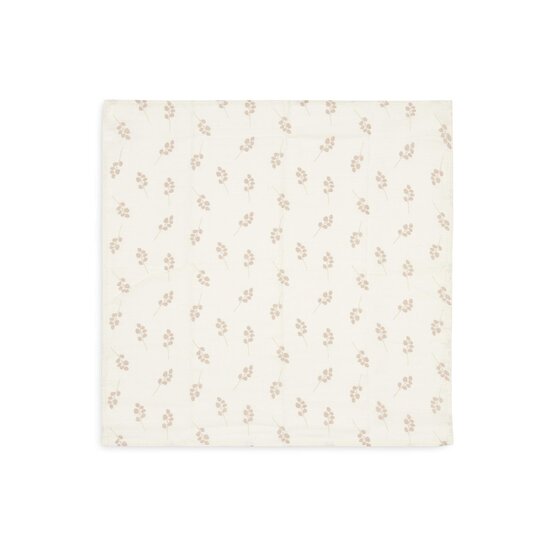 Jollein Lot de 3 langes gaze de coton small twig Wild Rose 70x70 cm Jollein Lot de 3 langes gaze de coton small twig Wild Rose 70x70 cm