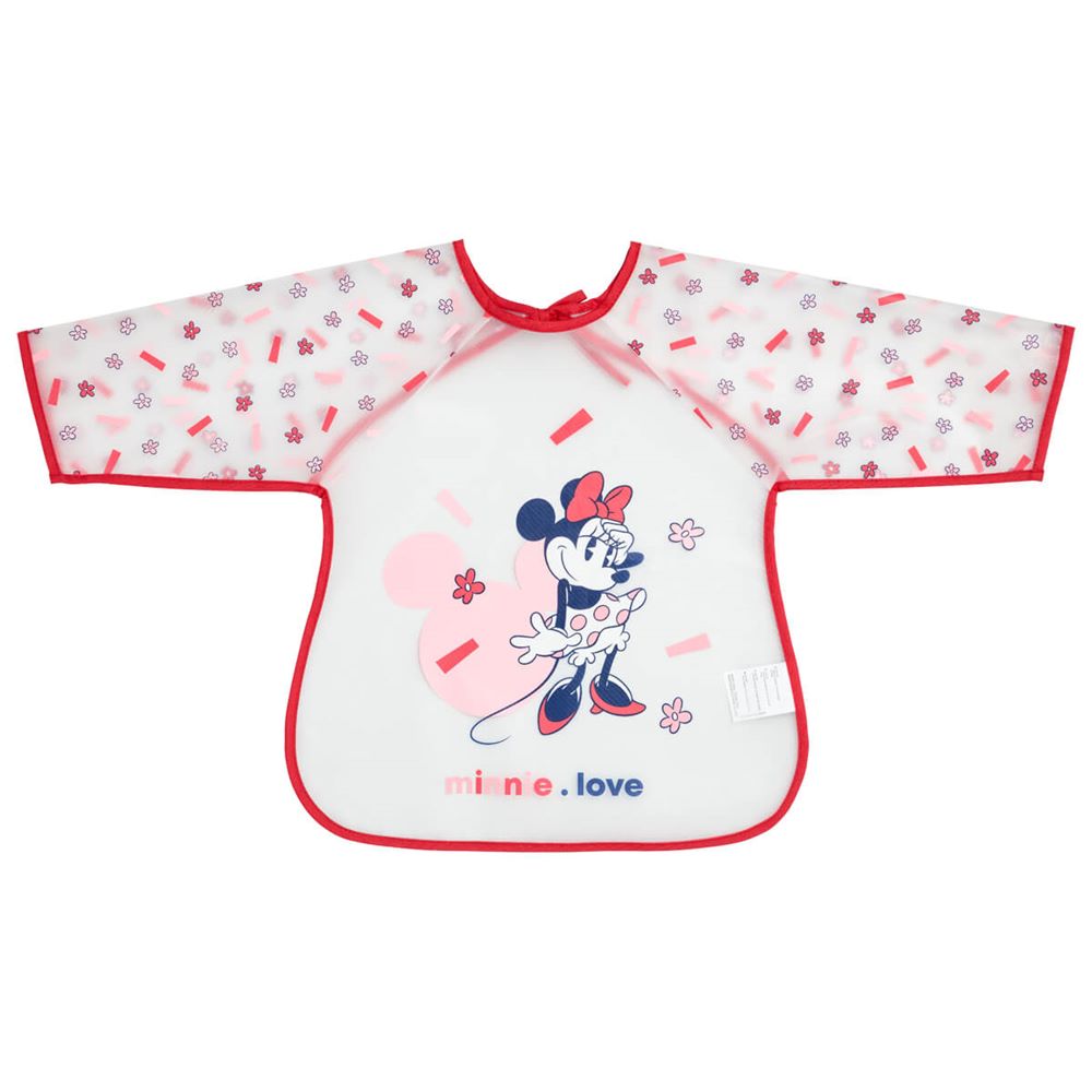 Bavoir tablier 2eme age avec manches MULTICOLORE Disney Baby