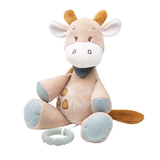 Nattou Peluche Musicale Axel et Luna Beige 