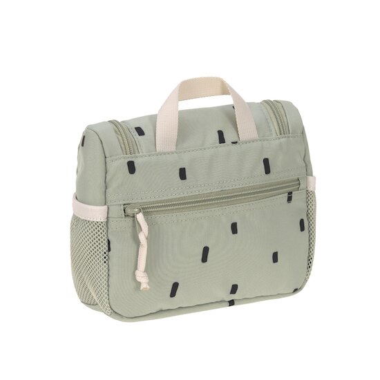 Lässig Mini trousse de toilette Happy Prints Olive  clair  Lässig Mini trousse de toilette Happy Prints Olive  clair