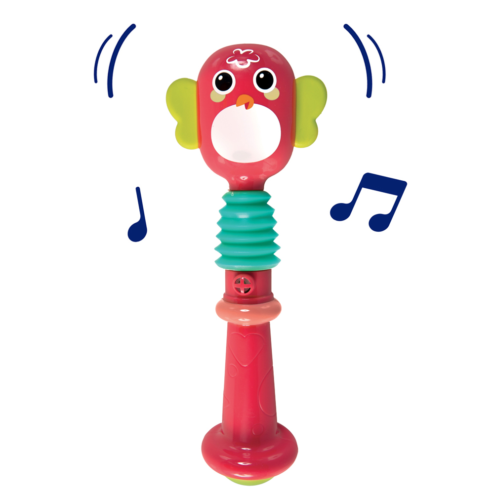 Hochet hibou MULTICOLORE Ludi