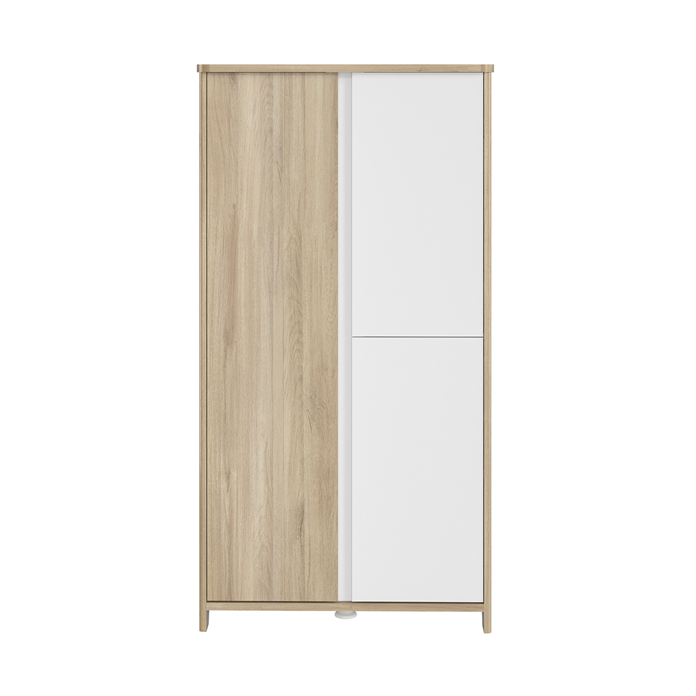 Armoire 3 portes Sacha Chêne du Bocage MULTICOLORE Galipette