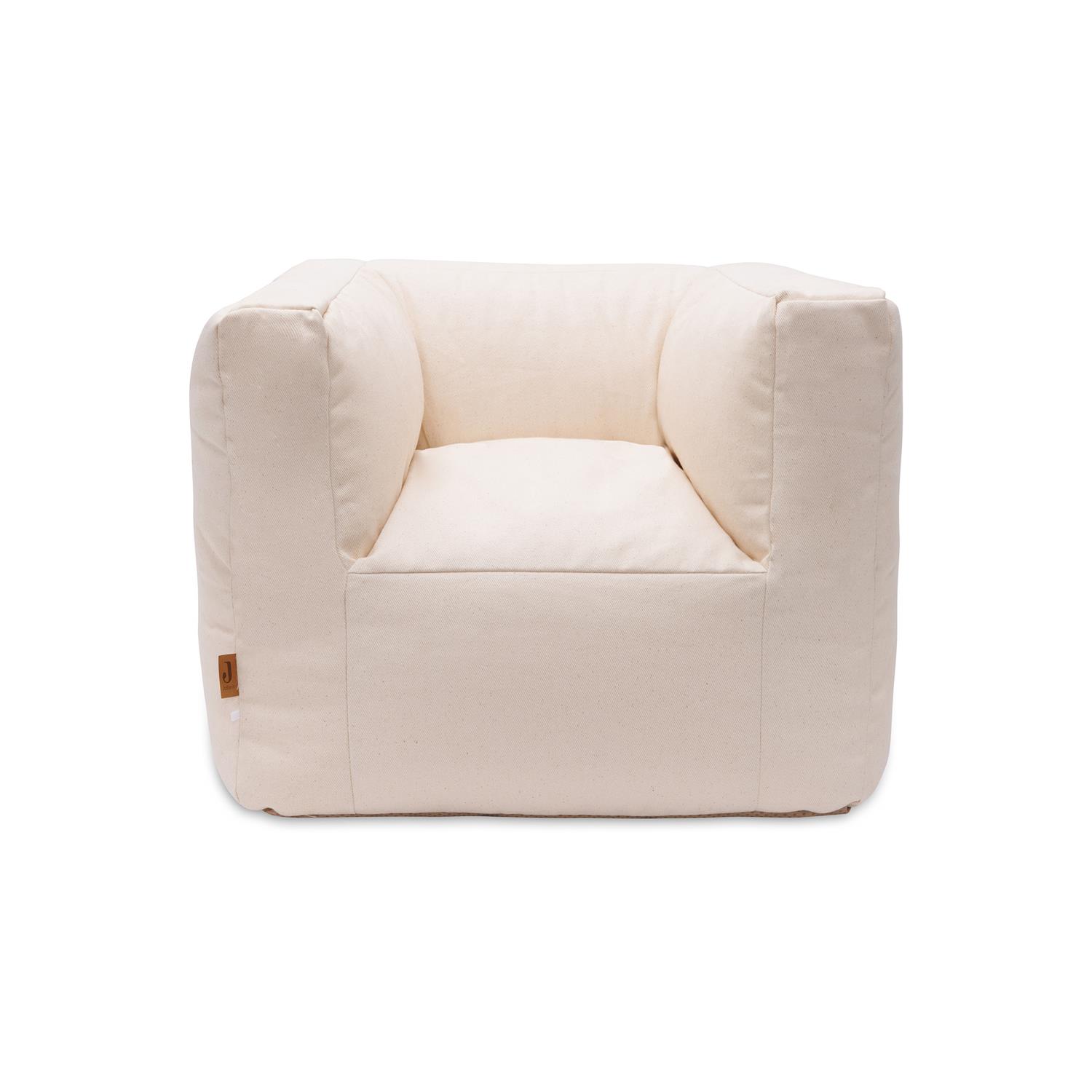 Fauteuil Pouf Enfant Twill BEIGE Jollein