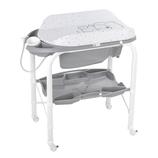CAM Table à langer Cambio Teddy Gris  