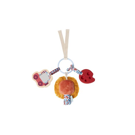 Lilliputiens Jouet jack trousseau de clef safari Multicolore  Lilliputiens Jouet jack trousseau de clef safari Multicolore