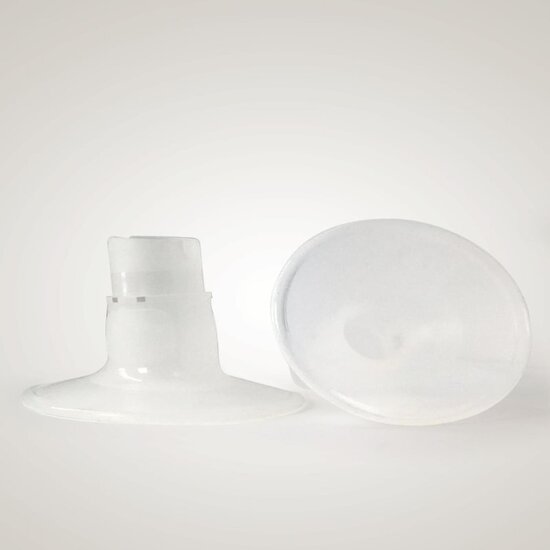 Perifit Téterelles en silicone pour tire-lait Blanc  Perifit Téterelles en silicone pour tire-lait Blanc