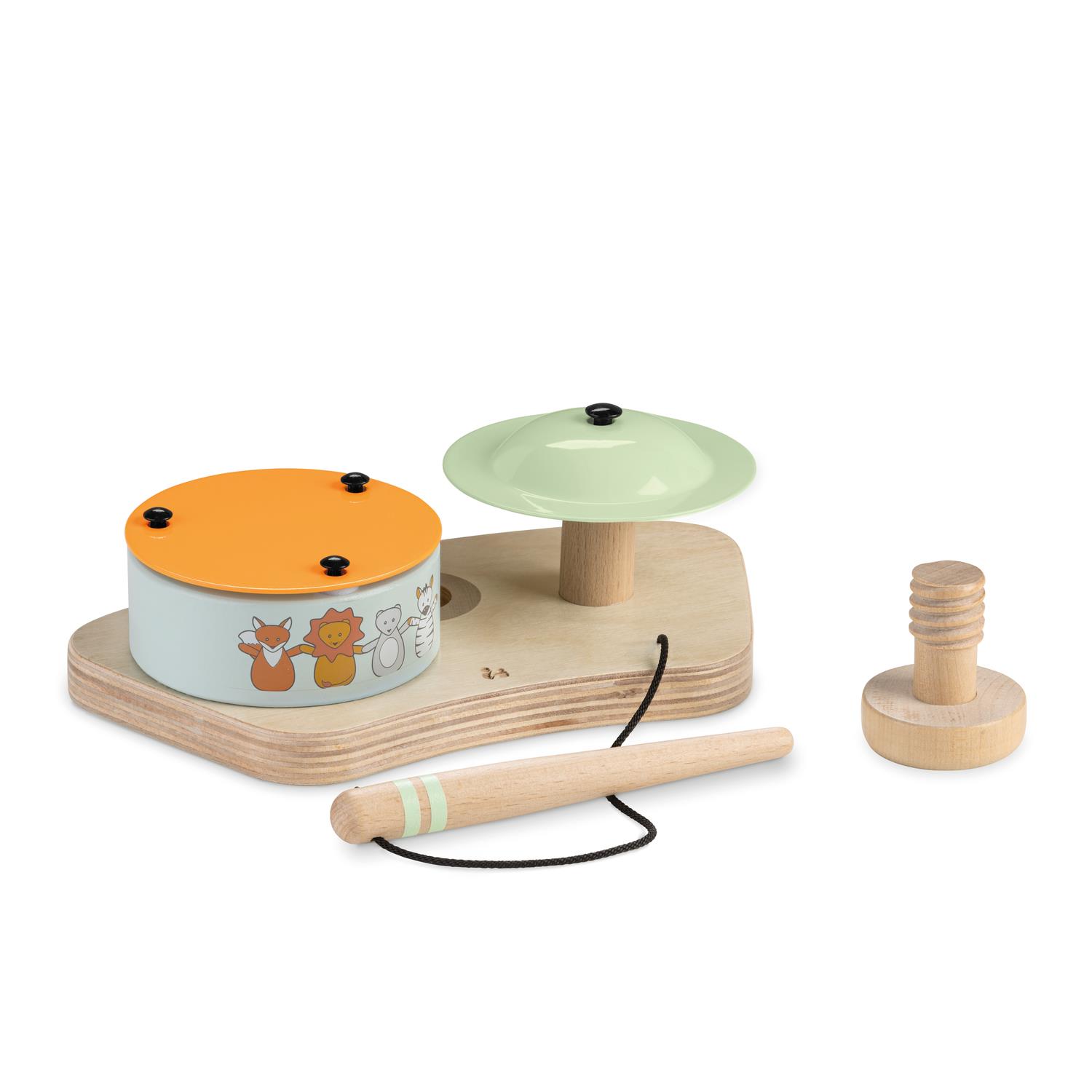 Plateau de jeux pour chaise haute Play Drums S BLANC Hauck
