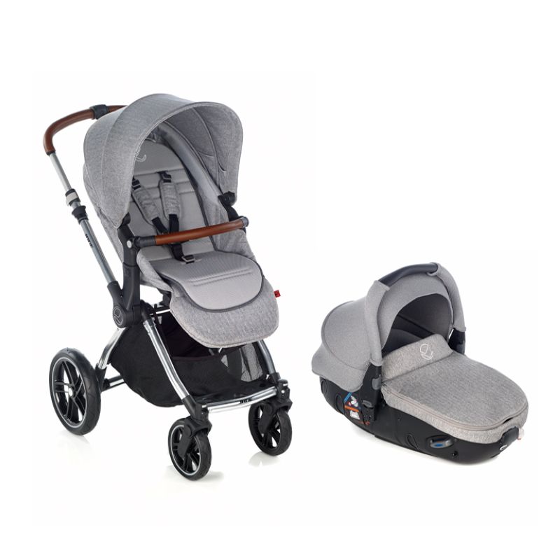 Duo poussette Kawai avec nacelle Matrix light 2 GRIS Jané
