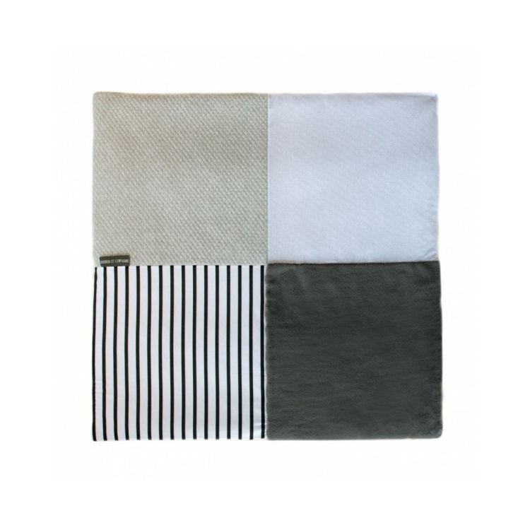 Doudou & Compagnie - Tapidou Mosaique BLANC Doudou & Compagnie