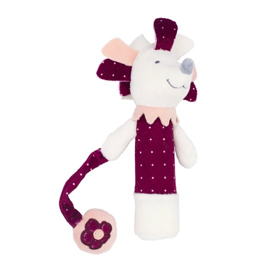 Trois Kilos Sept Baton Musical Pourpre/ Blanc 