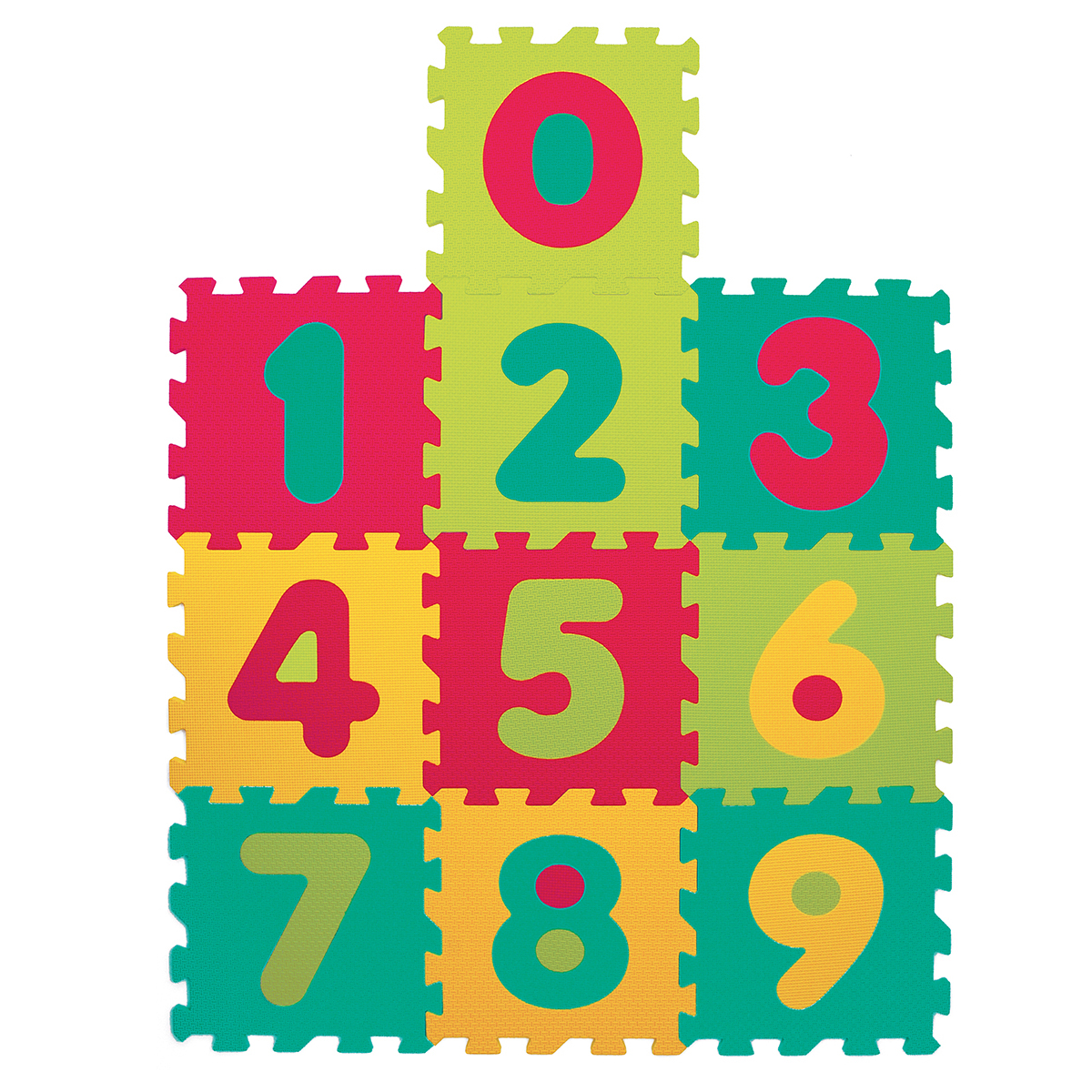 LUDI - Dalles en mousse MULTICOLORE Ludi