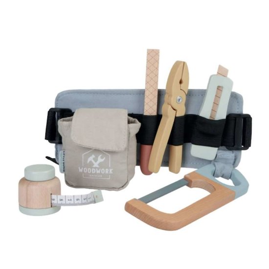 Little Dutch Ceinture à outils en bois FSC  