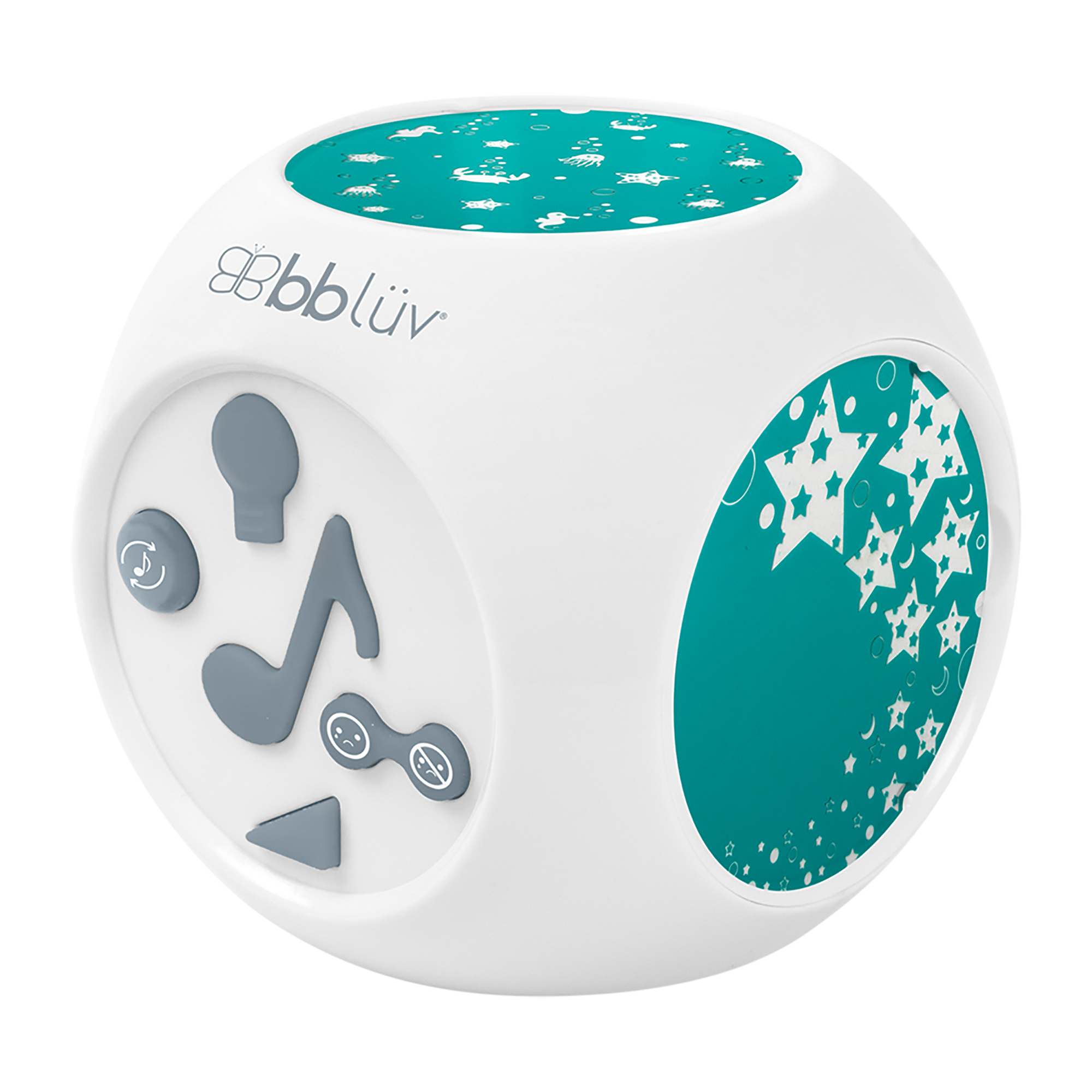 BBLUV - Veilleuse musicale avec projection BLANC BBlüv