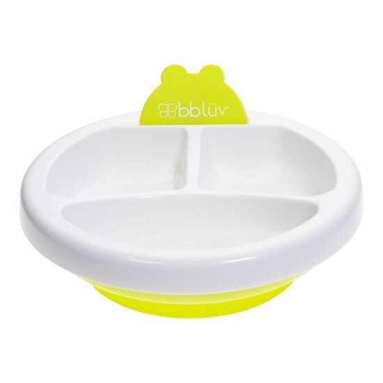 BBlüv Assiette chauffante pour bébé Lime 