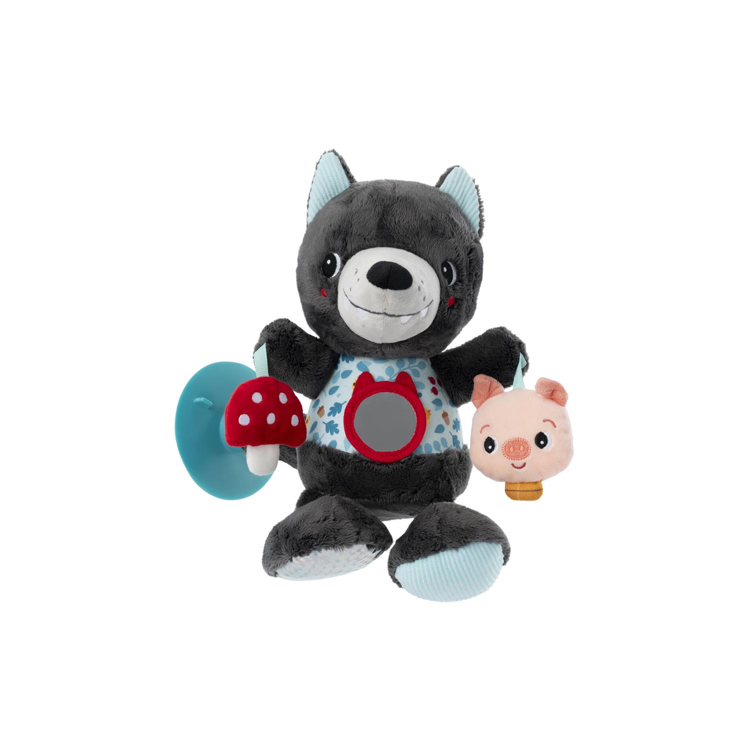 Peluche d'activites nomade Louis MULTICOLORE Lilliputiens