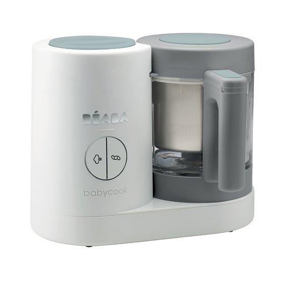 Béaba Babycook Néo Robot Bébé 6 en 1, Made in France, Gris Minéral Grey/White   Béaba Babycook Néo Robot Bébé 6 en 1, Made in France, Gris Minéral Grey/White