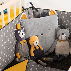 Chaise pour enfant Lulu Les Moustaches - Made in Bébé