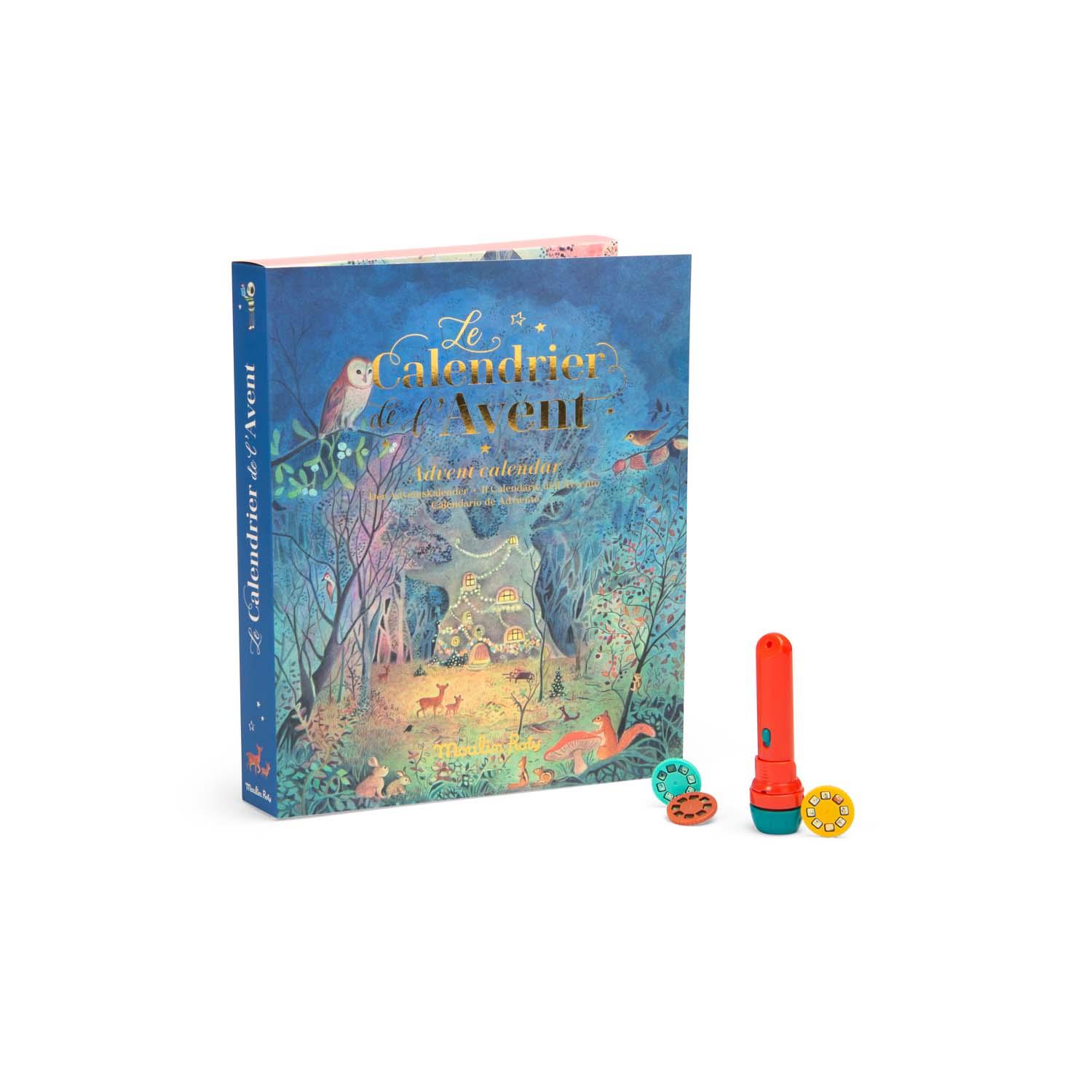Calendrier de l'avent La Grande Famille MULTICOLORE Moulin Roty
