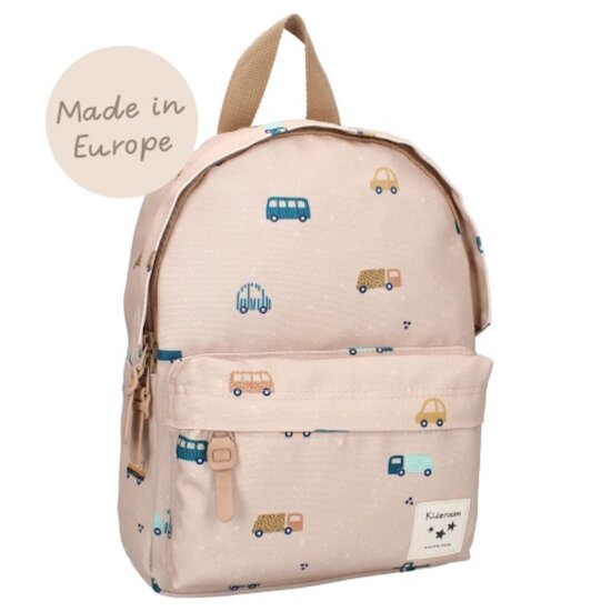 BB&Co Sac à dos enfant voitures Beige 