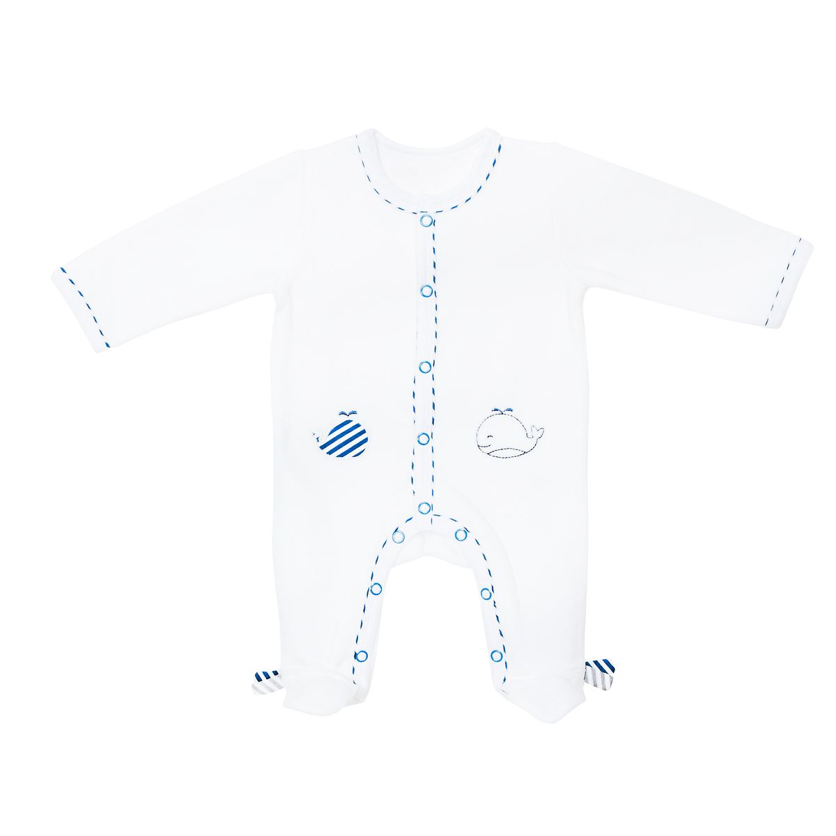 Pyjama Ouverture Devant Blue Baleine Sauthon De Sauthon