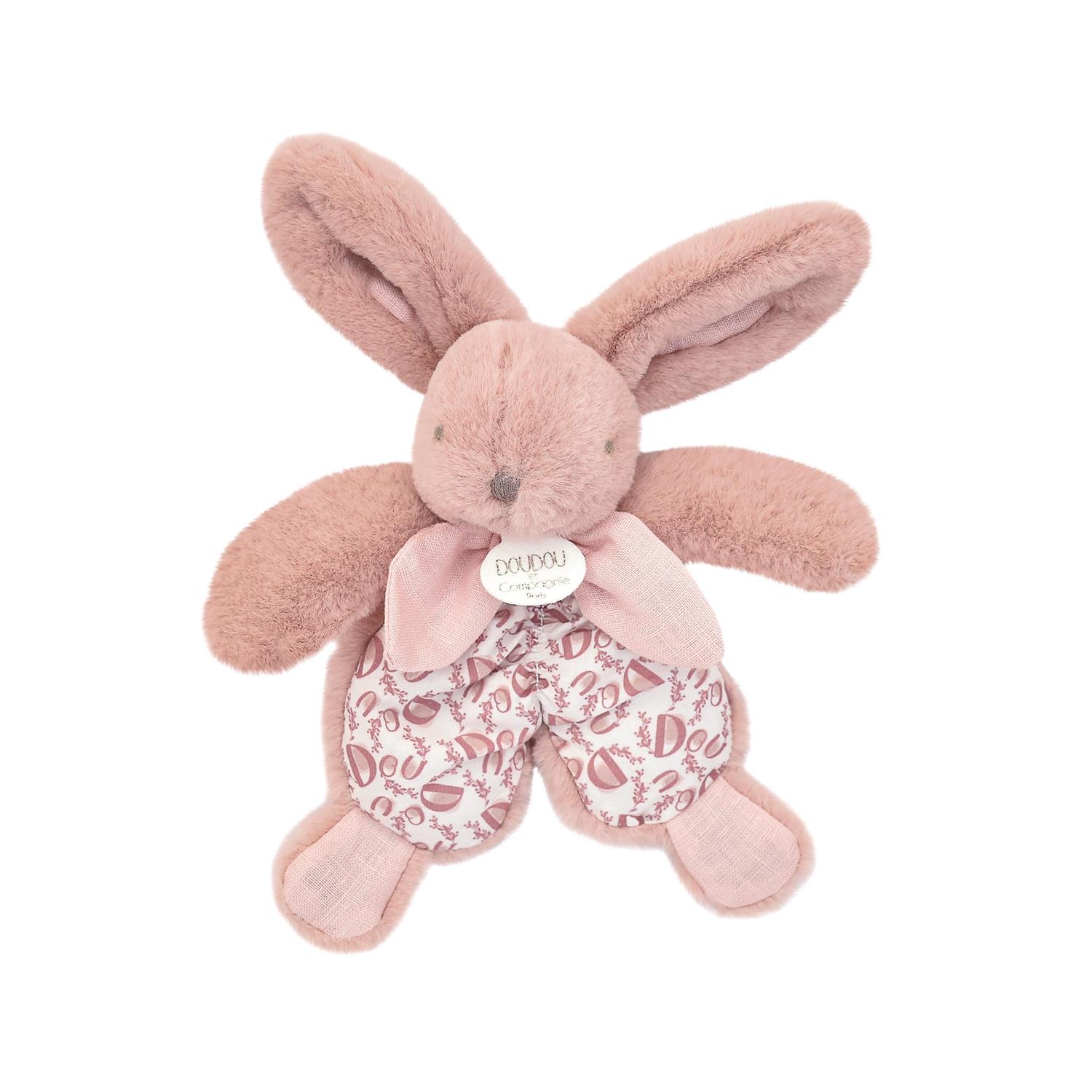 Doudou & Compagnie - Doudou petit lapin ROSE Doudou & Compagnie