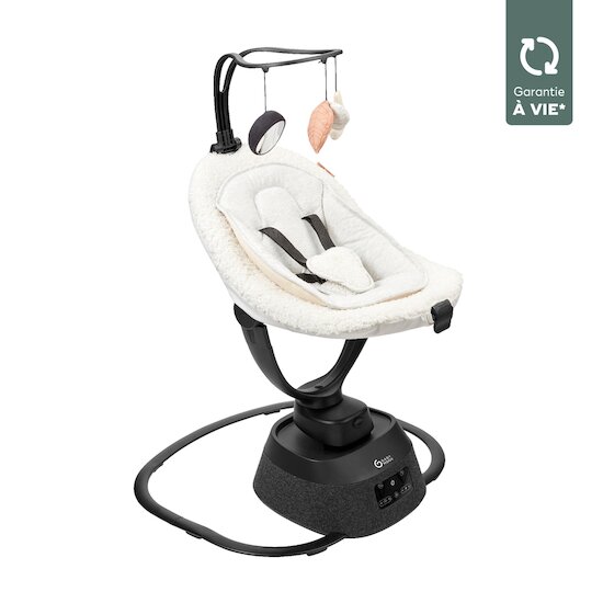 Balancelle Transat bébé électrique Multifonctionnel Vibrant et Musical -  CAL'B - Calebasse du Bébé