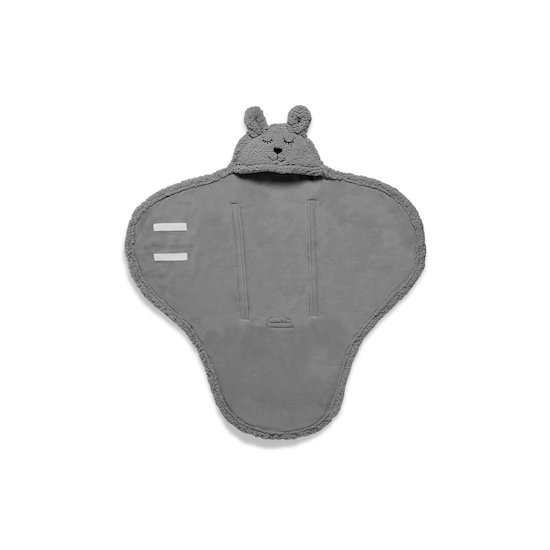 Jollein Couverture portefeuille Bunny Storm Grey 