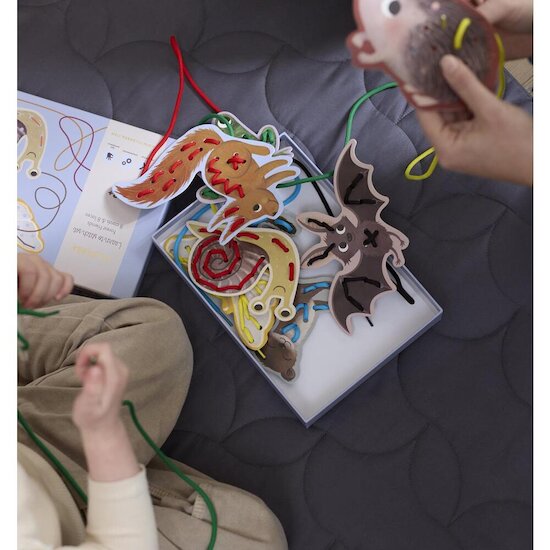 Filibabba Kit couture Amis de la forêt Multicolore 