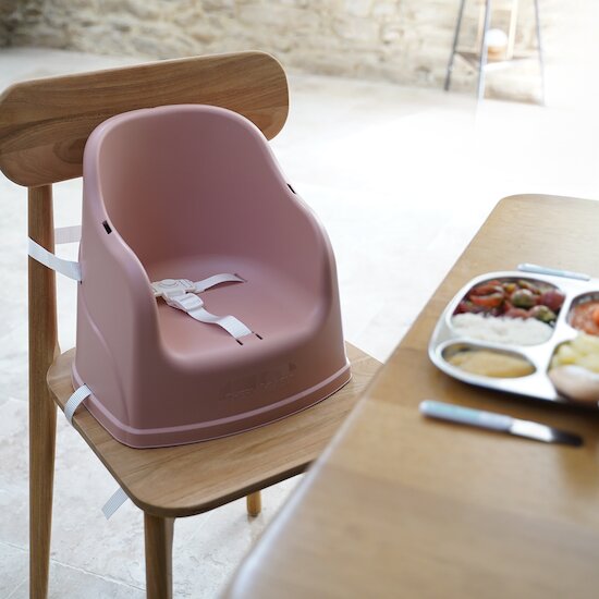 Thermobaby Réhausseur de Chaise Tudi Rose câlin  Thermobaby Réhausseur de Chaise Tudi Rose câlin