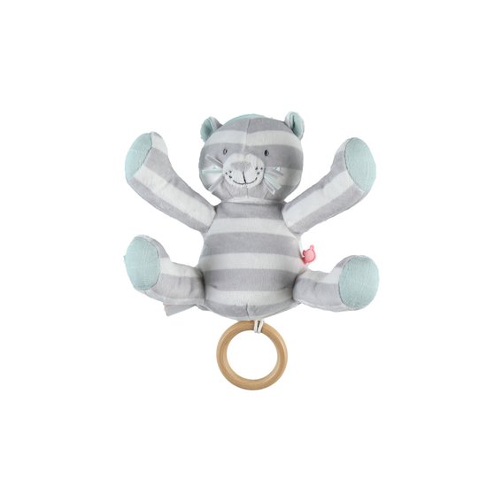 Noukie's Mini Peluche Musical Milo Anna & Milo Gris Clair 