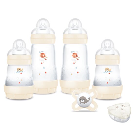 MAM Coffret 3 Biberons en Verre Naissance