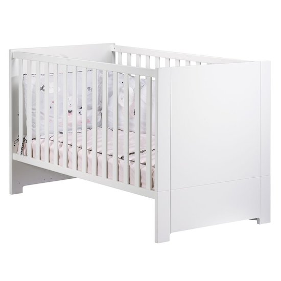 Sauthon Lit évolutif Loft Blanc 70x140 cm