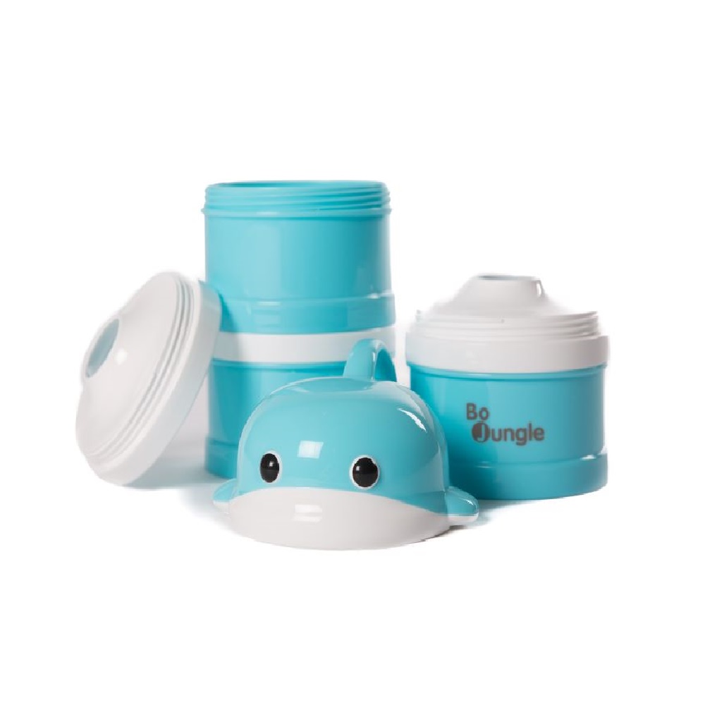 Bo Jungle - B-Doseur de lait en poudre Animaux BLEU Bo Jungle