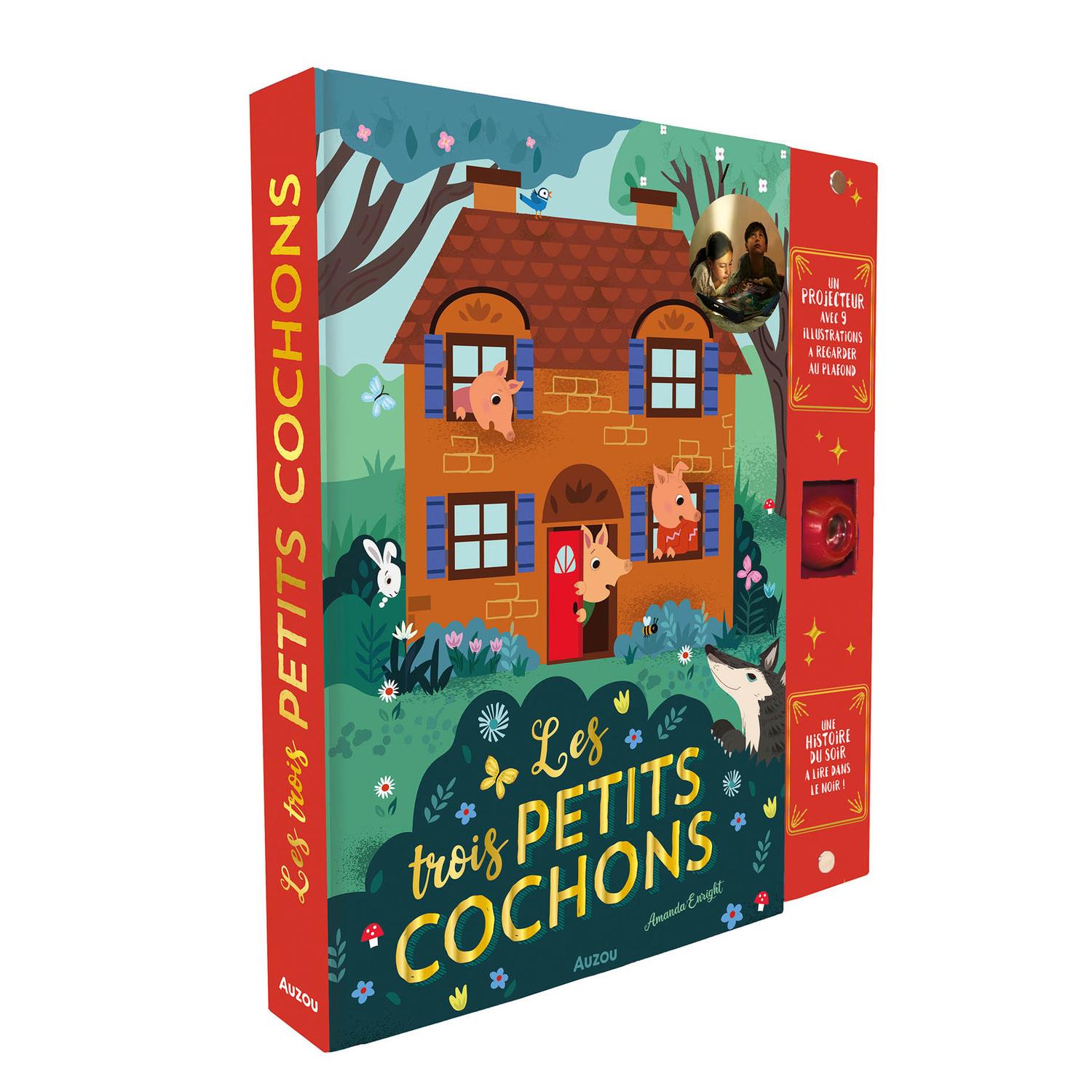 Livre Les trois petits cochons MULTICOLORE Auzou