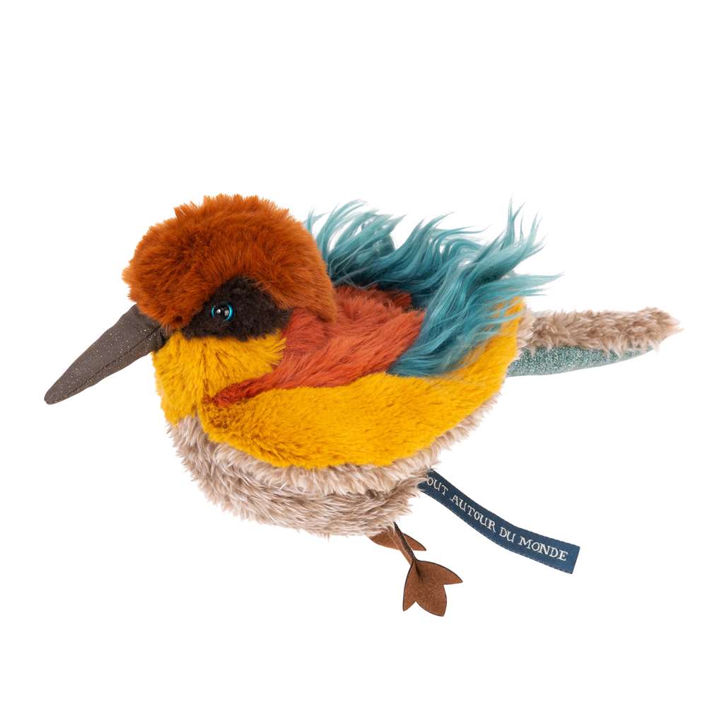 MOULIN ROTY - Oiseau guêpier Tout autour du monde MULTICOLORE Moulin Roty