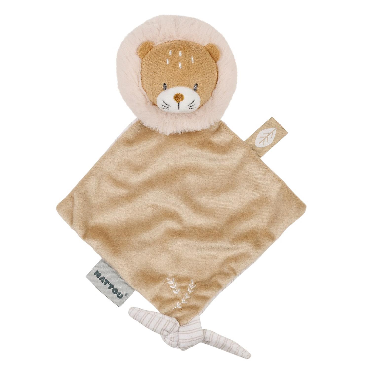 Mini-doudou lion Ernest BEIGE Nattou