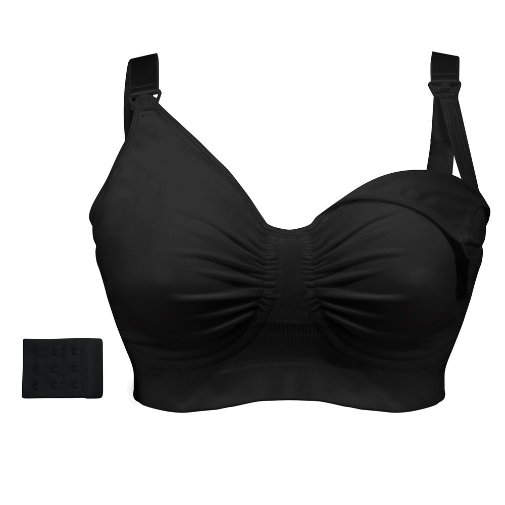 Soutien gorge allaitement armature GelWire NOIR Carriwell