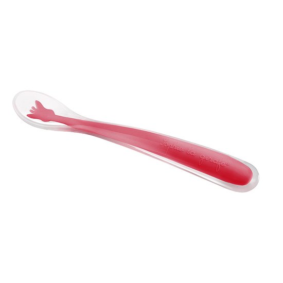 Sophie la girafe 2 cuillères silicone Sophie la girafe Rouge  Sophie la girafe 2 cuillères silicone Sophie la girafe Rouge