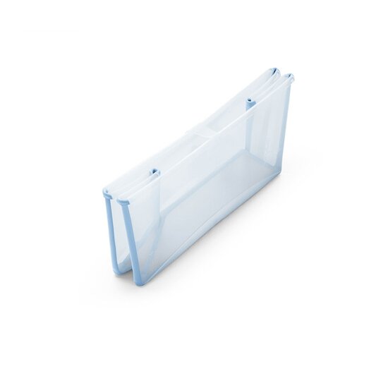 Stokke Pack Flexi Bath baignoire avec transat Transparent Bleu Ocean  Stokke Pack Flexi Bath baignoire avec transat Transparent Bleu Ocean