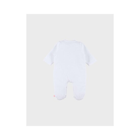Noukie's Pyjama dors-bien en coton M&M Blanc Brodé  Noukie's Pyjama dors-bien en coton M&M Blanc Brodé