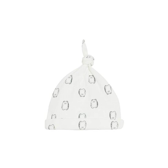 Marèse Bonnet Milk Caramel Ours Écru 6-9 mois