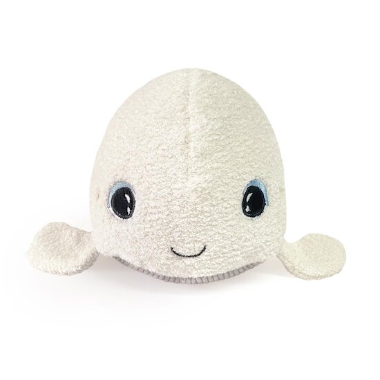 Pabobo Peluche veilleuse Béluga bruits blancs et roses   Pabobo Peluche veilleuse Béluga bruits blancs et roses