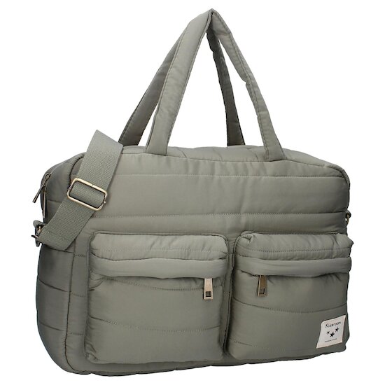 Kidzroom Sac à langer matelassé imperméable Vert  Kidzroom Sac à langer matelassé imperméable Vert