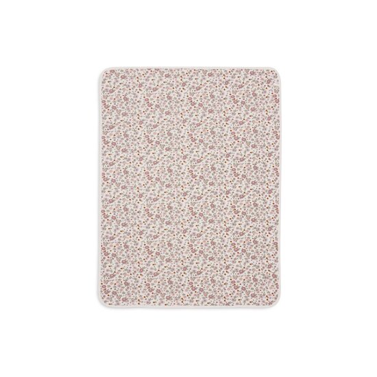 Jollein Couverture Berceau Jersey Retro Flowers Multicolore 75x100 cm