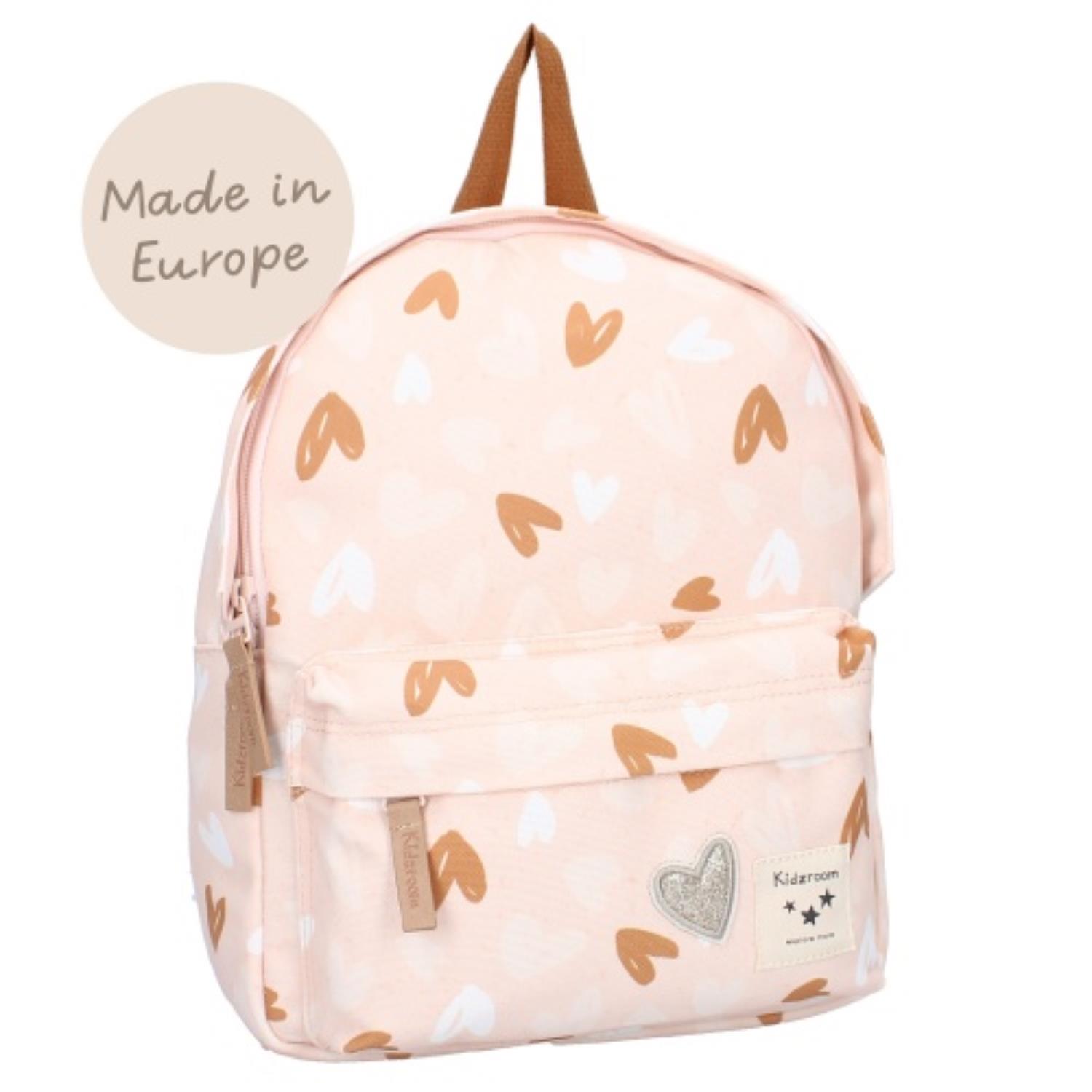 Sac à dos enfant cœurs ROSE BB&Co