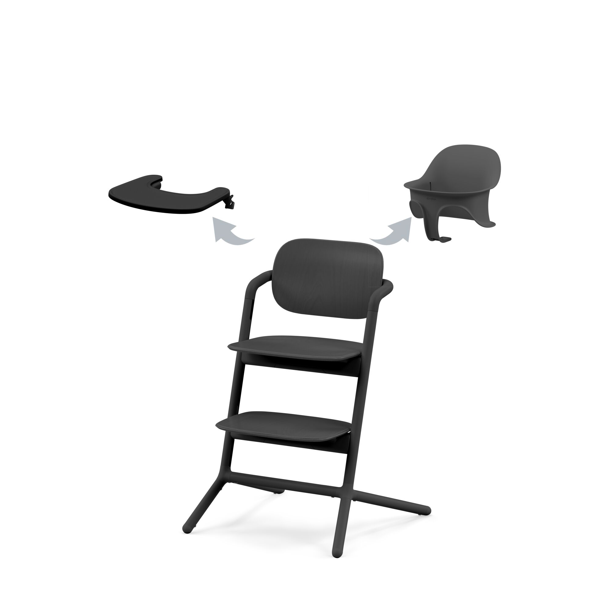 Cybex - Chaise haute Lemo 3 en 1 NOIR Cybex